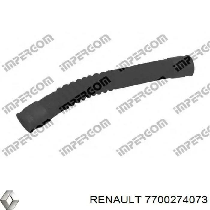 7700274073 Renault (RVI) Tubo flexible de aspiración, filtro de aire
