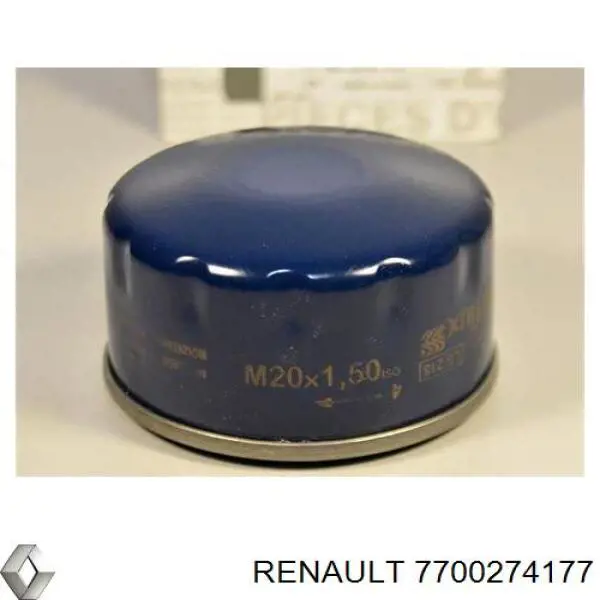 Filtro de aceite Renault Megane 1 LA0, LA1