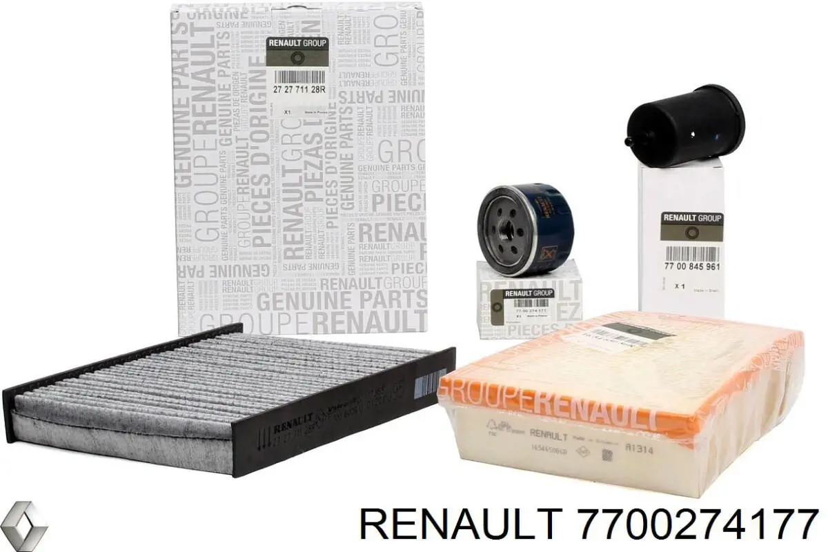 Filtro de aceite Renault Megane 1 LA0, LA1