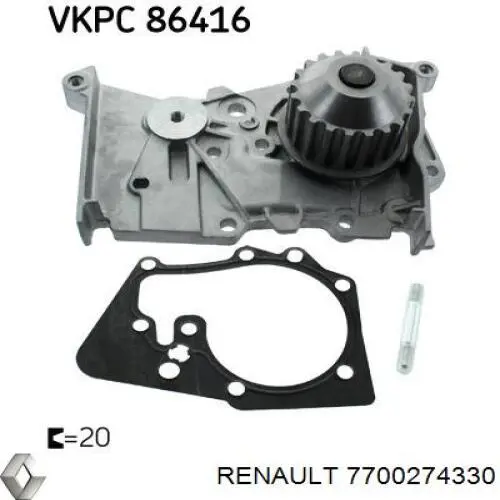 7700274330 Renault (RVI)