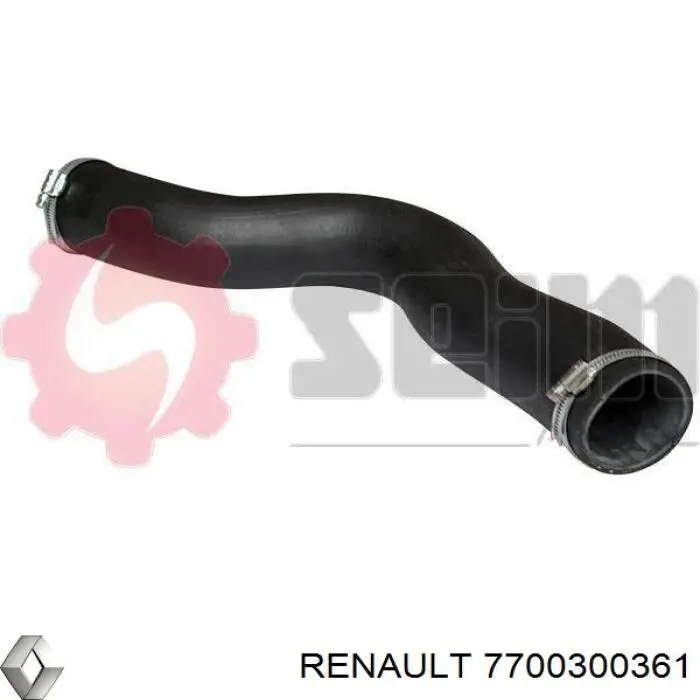 7700300361 Renault (RVI) tubo intercooler