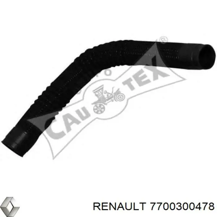 Tubo de admisión de aire, entrada del filtro de aire Renault (RVI) 7700300478 precio, desde 61,06 EUR