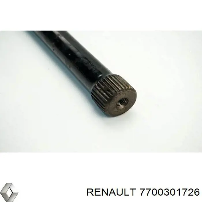 7700301726 Renault (RVI) barra de torsión trasera izquierda