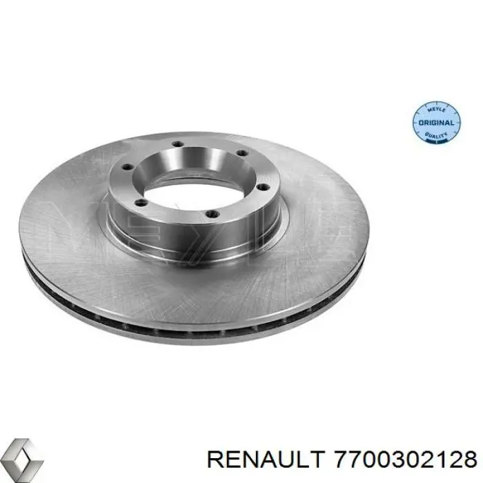 7700302128 Renault (RVI) disco de freno delantero