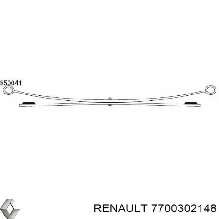 4500100 Opel ballesta de suspensión trasera