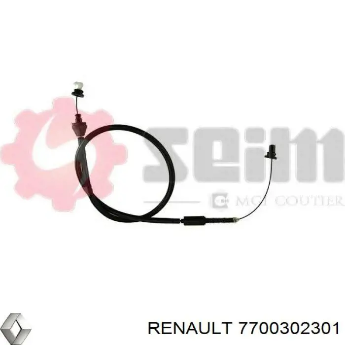 7700302301 Renault (RVI) silga de acelerador