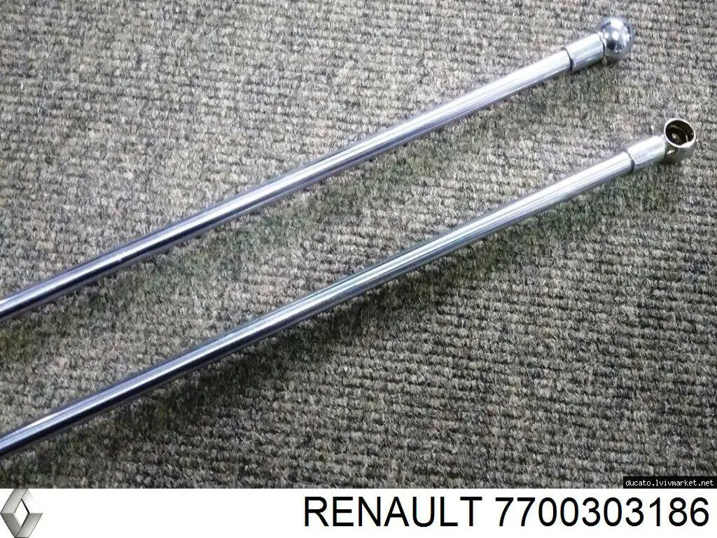 7700303186 Renault (RVI) amortiguador maletero