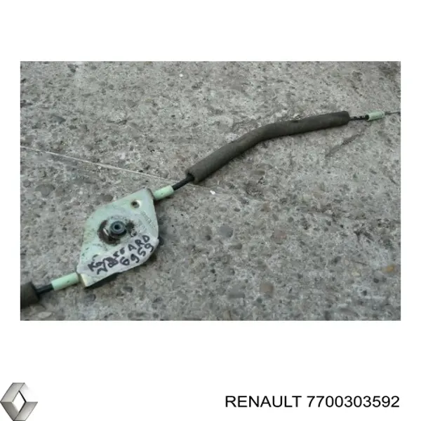 Cable de apertura de cerradura de puerta trasera derecha Renault (RVI) 7700303592 precio, desde 24,68 EUR