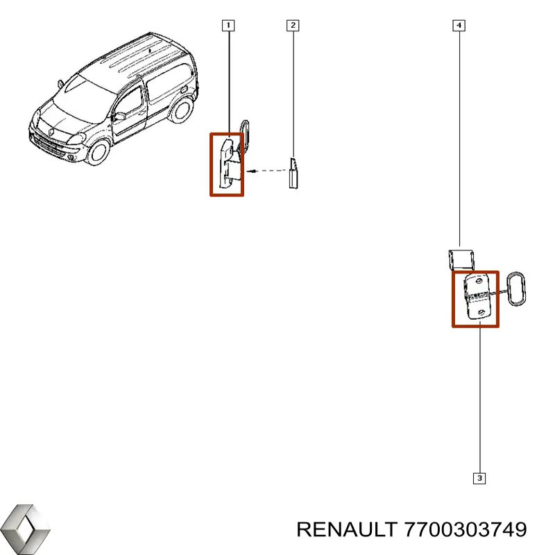 7700303749 Renault (RVI)