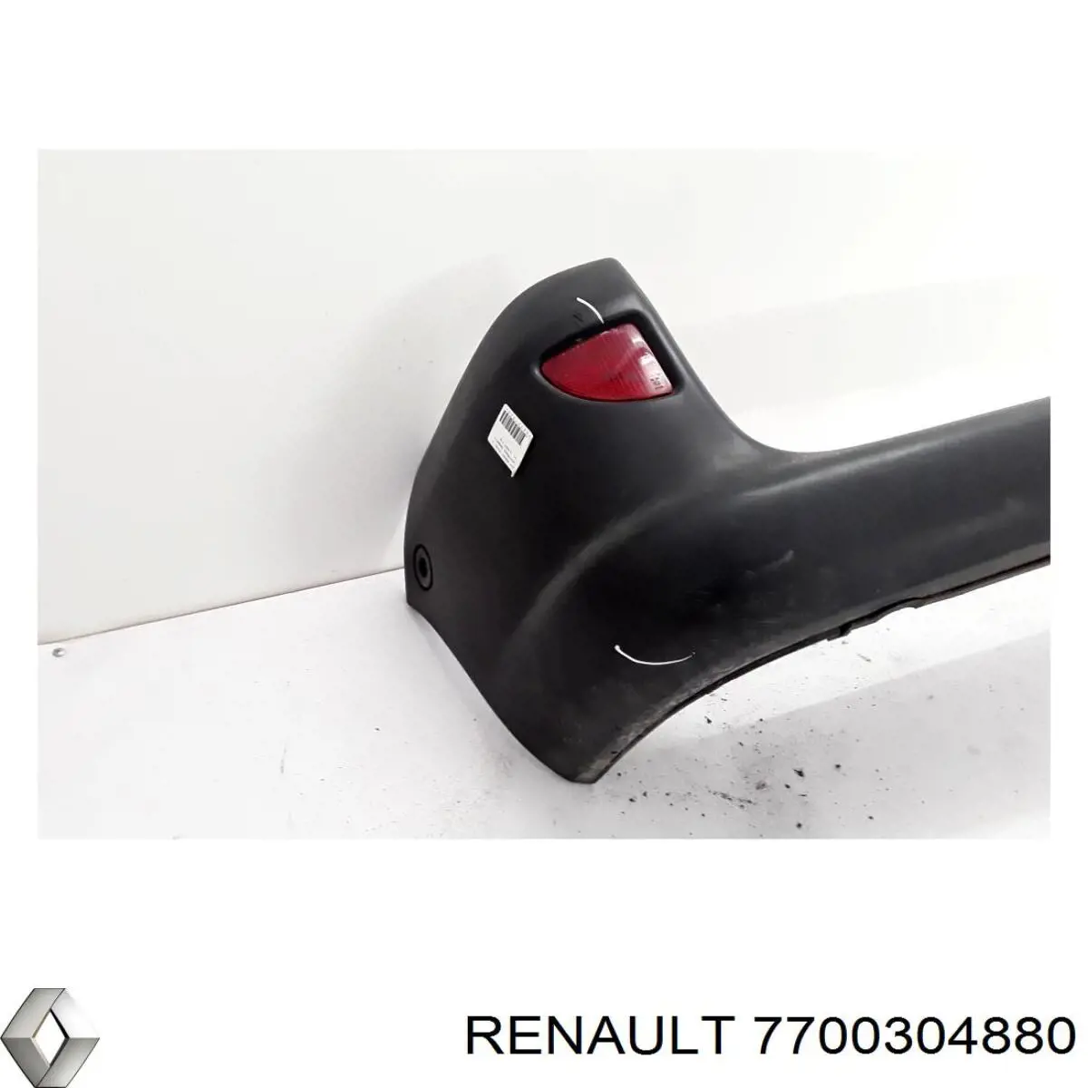Paragolpes trasero Renault Kangoo I