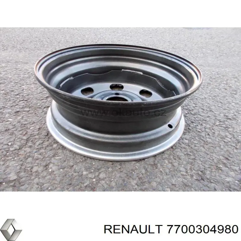 Ruedas De Acero (Estampado) RENAULT 7700304980