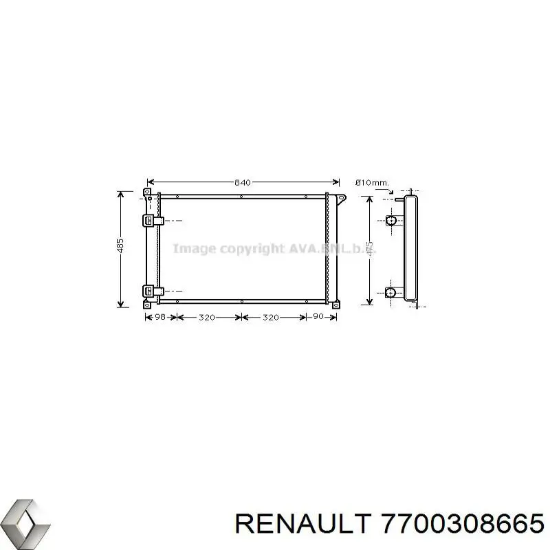 7700308665 Renault (RVI)