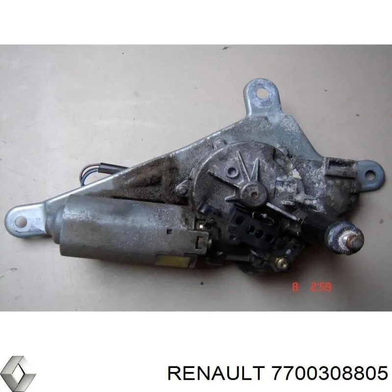 Comprar 7700308805 Renault (RVI) Motor limpiaparabrisas, trasera