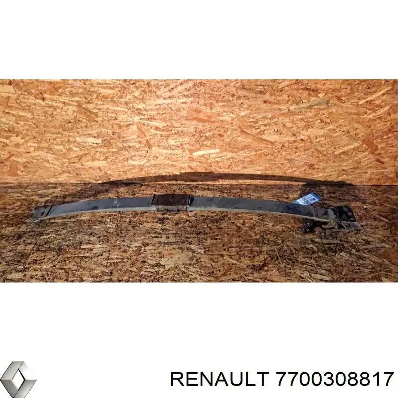 7700308817 Renault (RVI) ballesta trasera