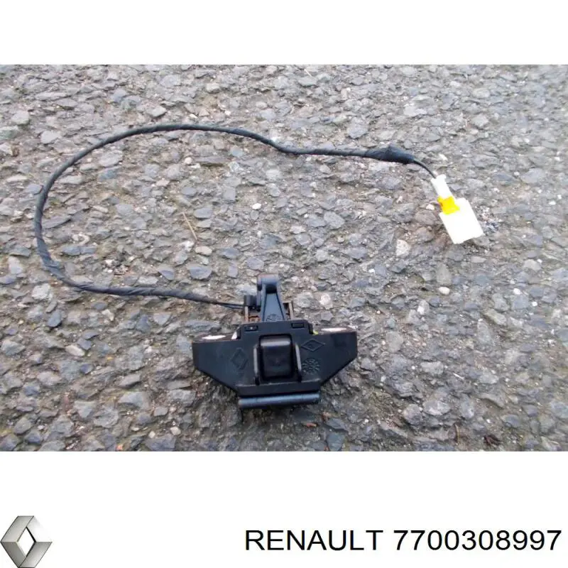 Cerradura de maletero 7700308997 Renault (RVI)