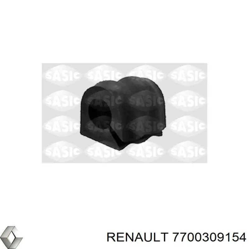 7700309154 Renault (RVI) casquillo de barra estabilizadora delantera