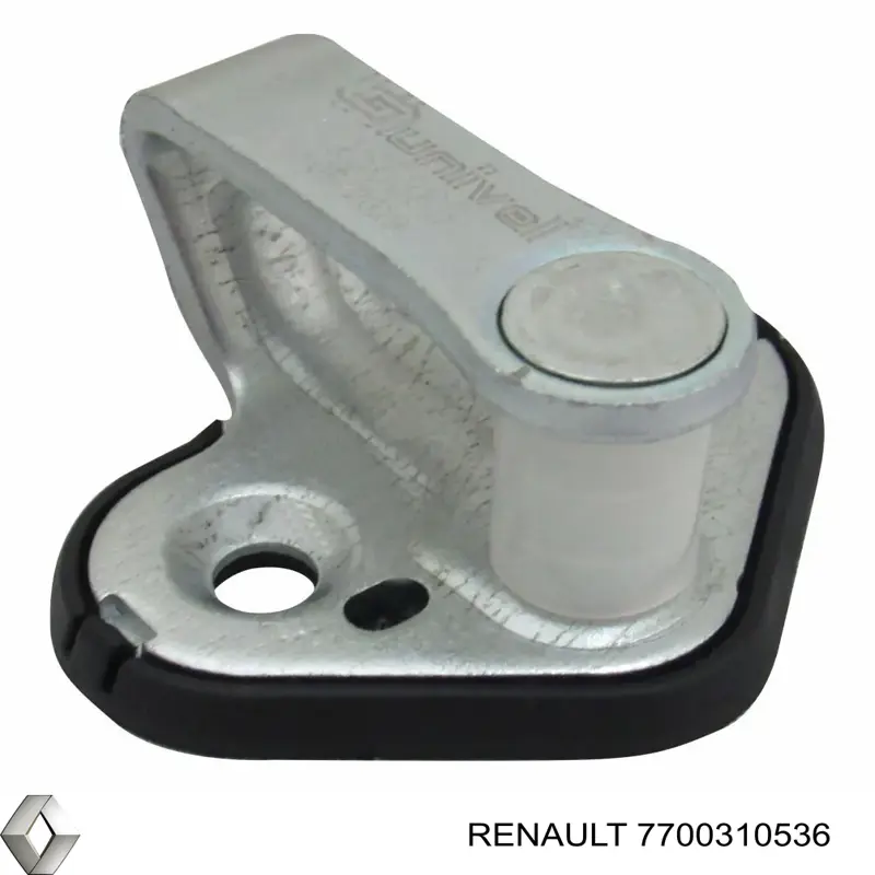 Pieza de cierre de puerta delantera 7700310536 Renault (RVI)