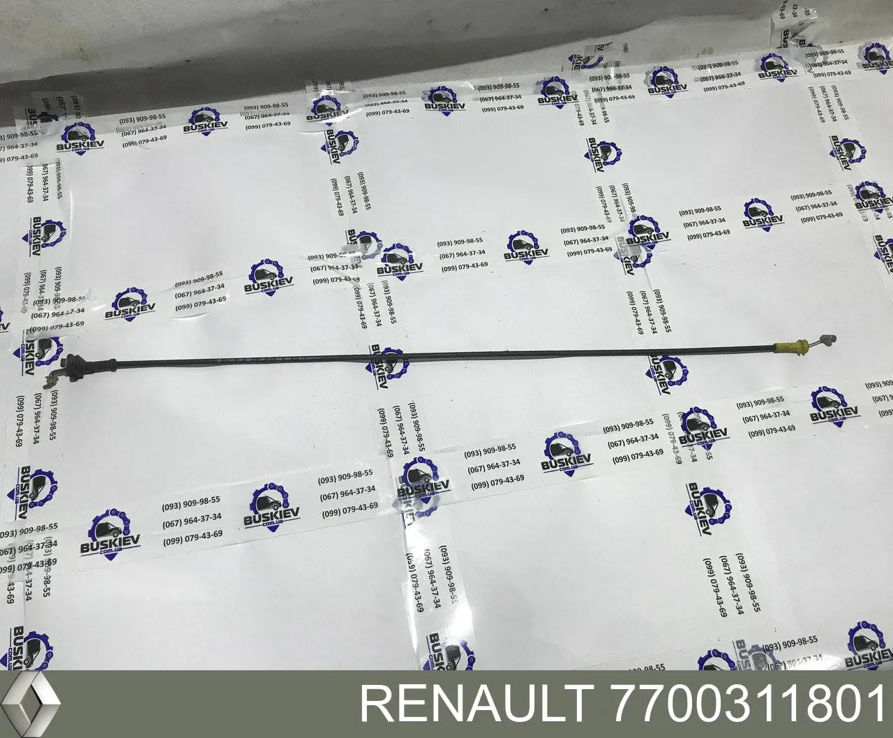 Comprar 7700311801 Renault (RVI) Cable de apertura de cerradura de puerta delantera
