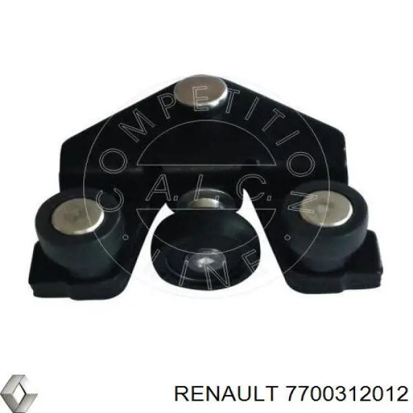 7700312012 Renault (RVI) guía rodillo, puerta corrediza, derecho inferior