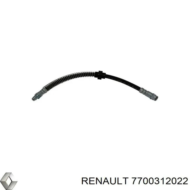 7700312022 Renault (RVI) latiguillo de freno trasero