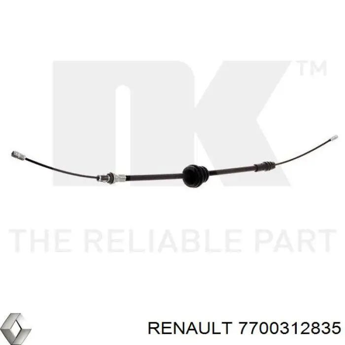7700312835 Renault (RVI) Cable de freno de mano delantero 