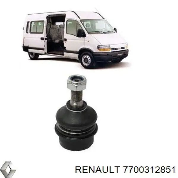 Rodamiento superior Renault (RVI) 7700312851