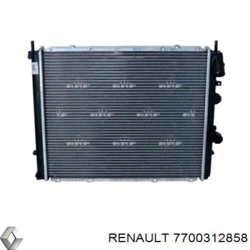 Comprar 7700312858 Renault (RVI) Radiador de auto