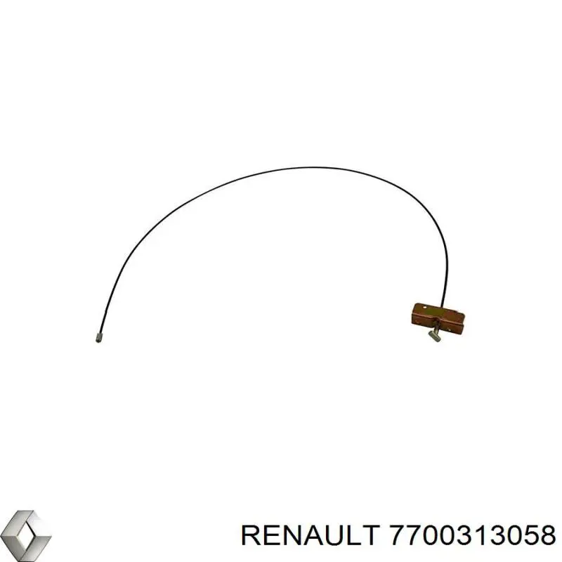 Comprar 7700313058 Renault (RVI) Cable intermedio de freno de mano