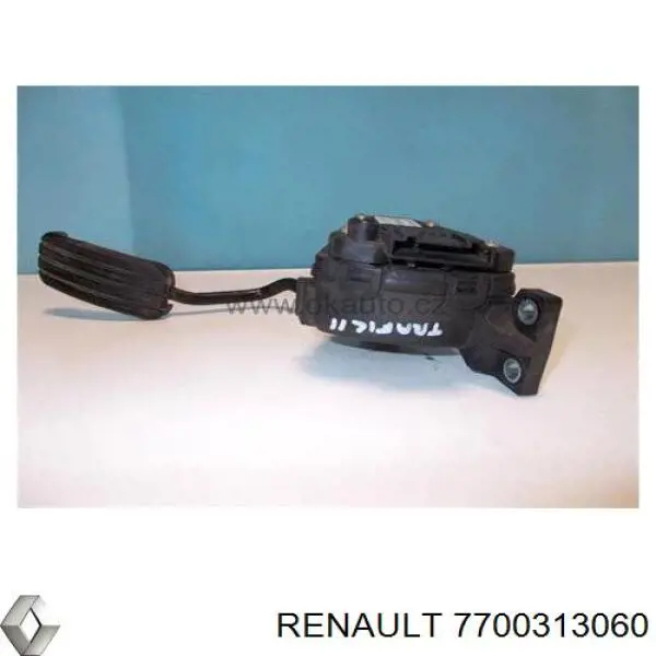 Potenciómetro pedal Renault (RVI) 7700313060
