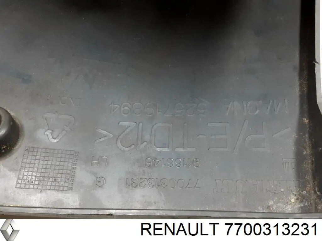 Comprar 7700313231 Renault (RVI) Parachoques trasero, parte izquierda