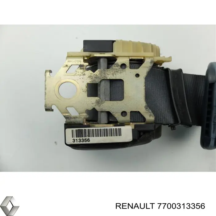 Cinturón de seguridad trasero izquierdo para Renault Kangoo (KC0)