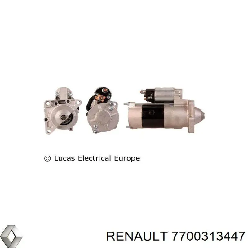 Burro de arranque  Renault (RVI) 7700313447 precio, desde 74,05 EUR