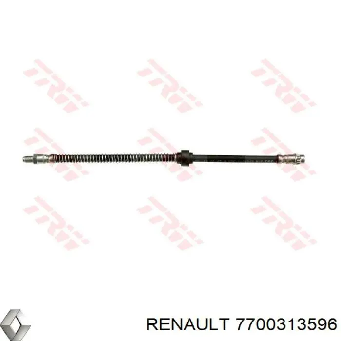 7700313596 Renault (RVI) latiguillo de freno trasero