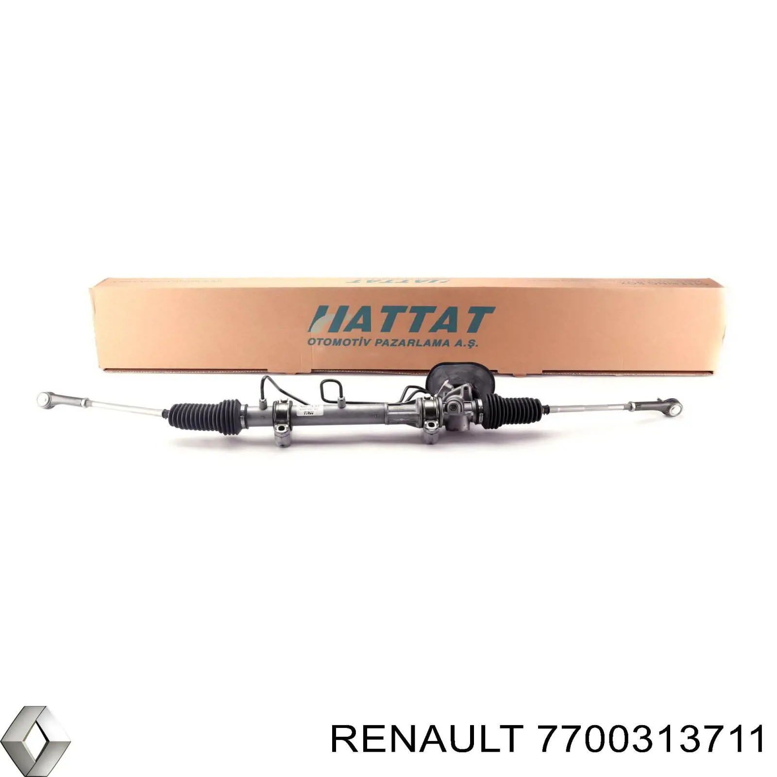 7700313711 Renault (RVI) cremallera de dirección
