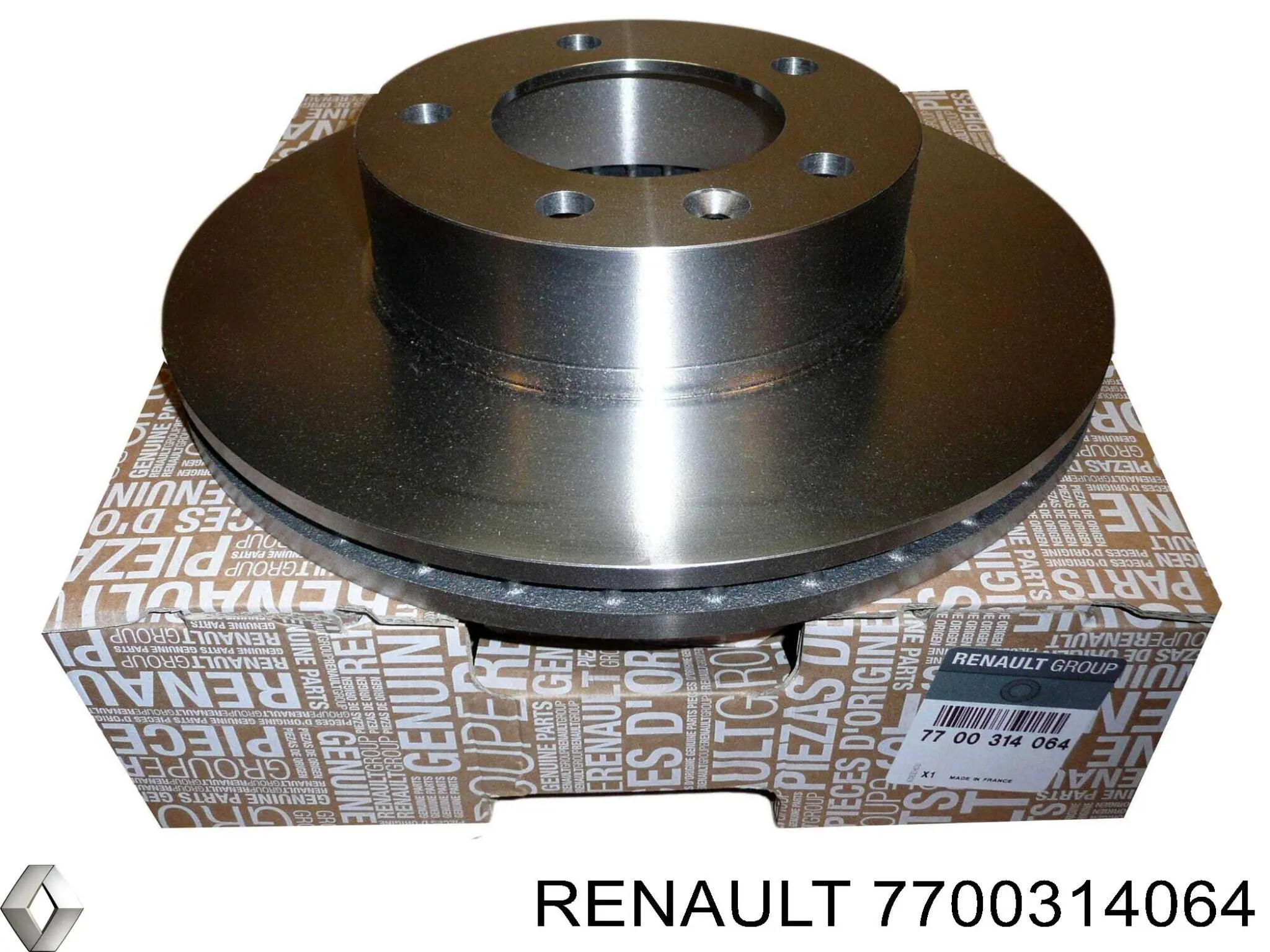 Comprar 7700314064 Renault (RVI) Freno de disco delantero
