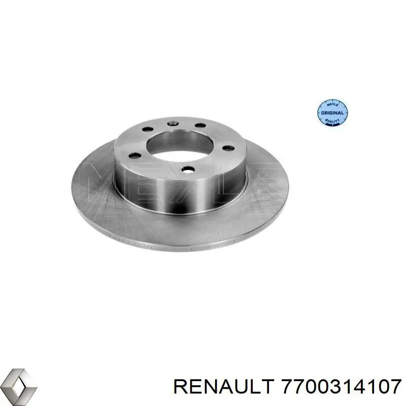 Frenos traseros Renault (RVI) 7700314107