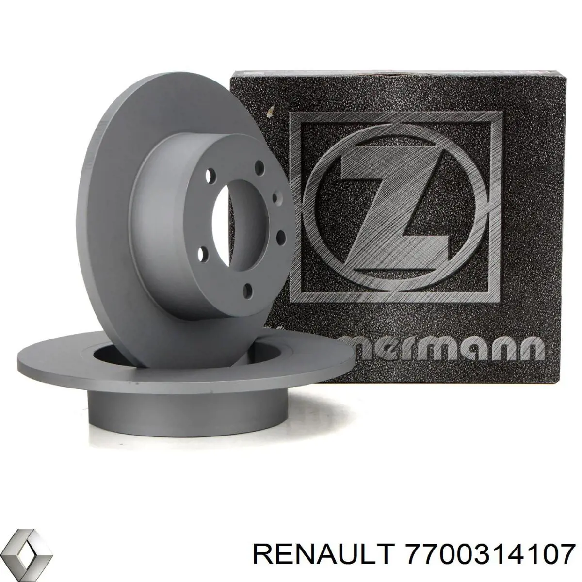 Disco de freno trasero Renault (RVI) 7700314107 precio, desde 33,09 EUR