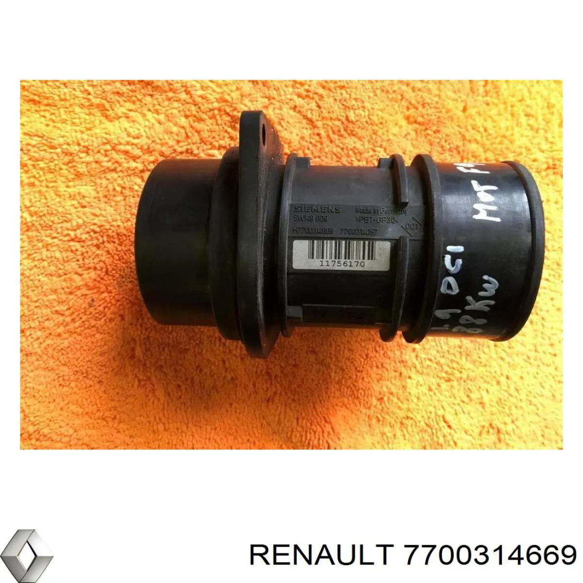 Medidor de flujo de aire Renault (RVI) 7700314669 precio, desde 47,64 EUR
