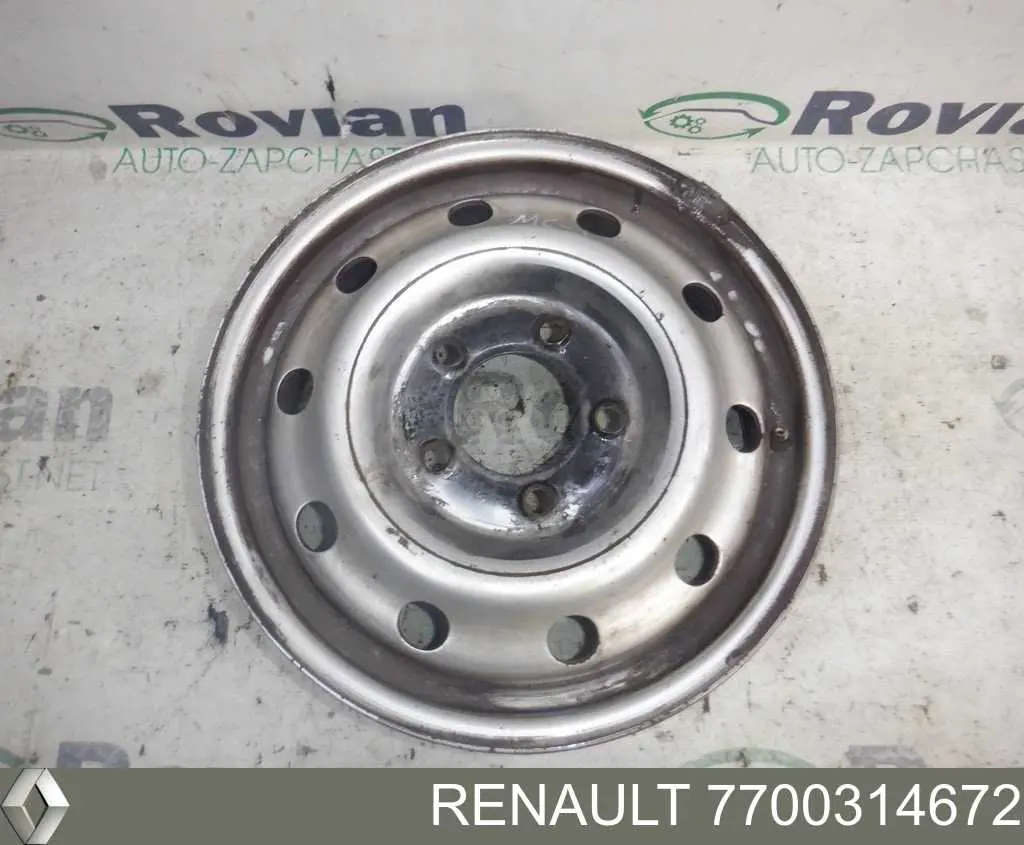 Comprar 7700314672 Renault (RVI) Llantas de acero (Estampado)