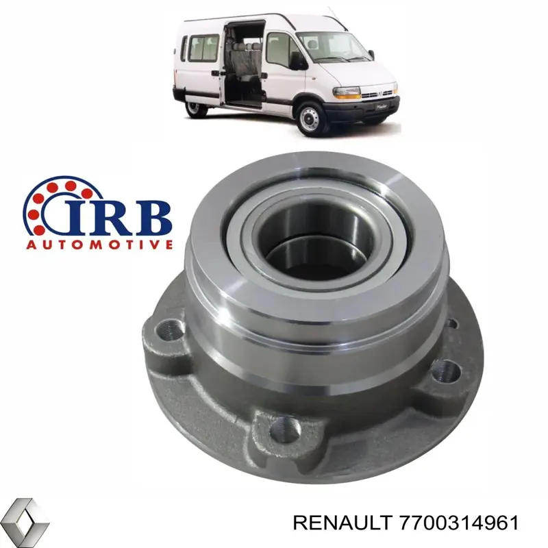 Comprar 7700314961 Renault (RVI) Cubo de rueda, Eje trasero
