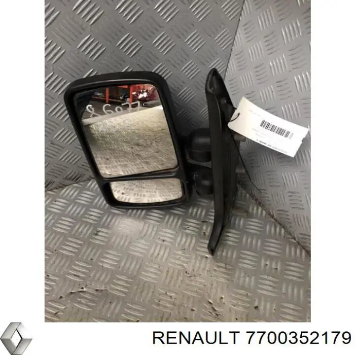 7700354140 Renault (RVI) espejo retrovisor izquierdo