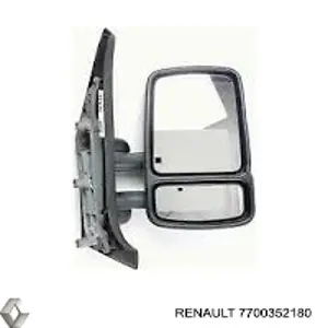 7700352180 Renault (RVI) espejo retrovisor derecho