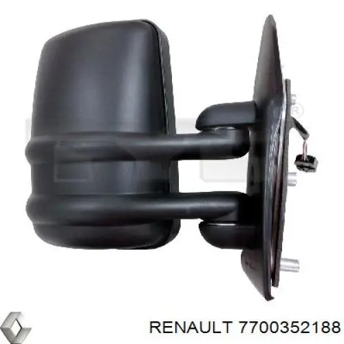 Espejo retrovisor derecho Renault (RVI) 7700352188 precio, desde 91,48 EUR