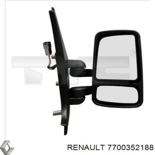 Comprar 7700352188 Renault (RVI) Espejo de retrovisor derecho