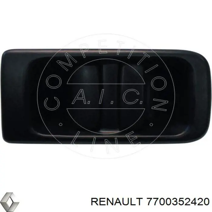 Manecilla de puerta corrediza exterior derecha RENAULT 7700352420