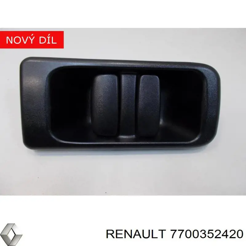 Manija exterior derecha de puerta corrediza Renault (RVI) 7700352420 precio, desde 25,21 EUR