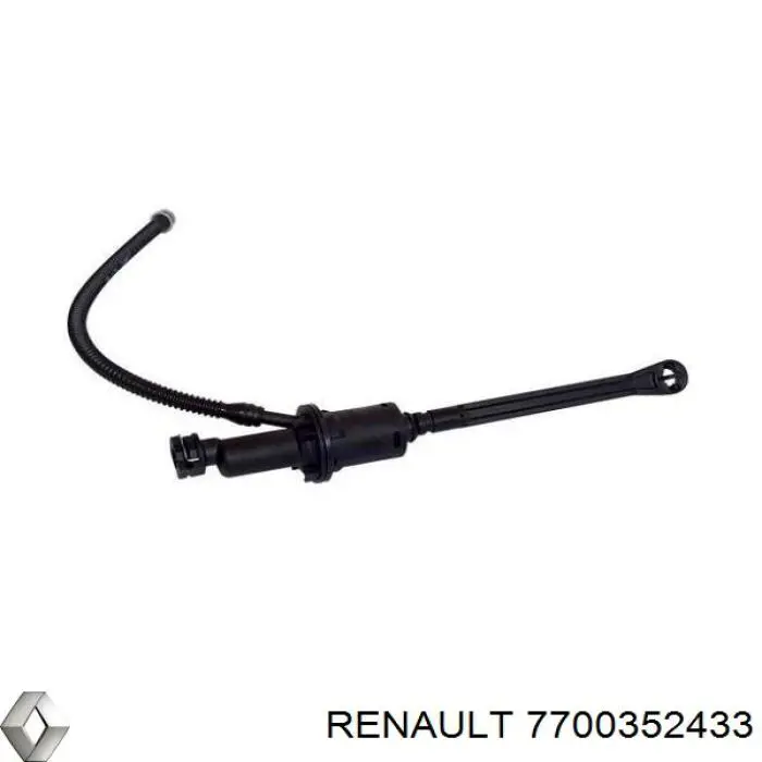 Comprar 7700352433 Renault (RVI) Manija exterior derecha de puerta trasera batiente