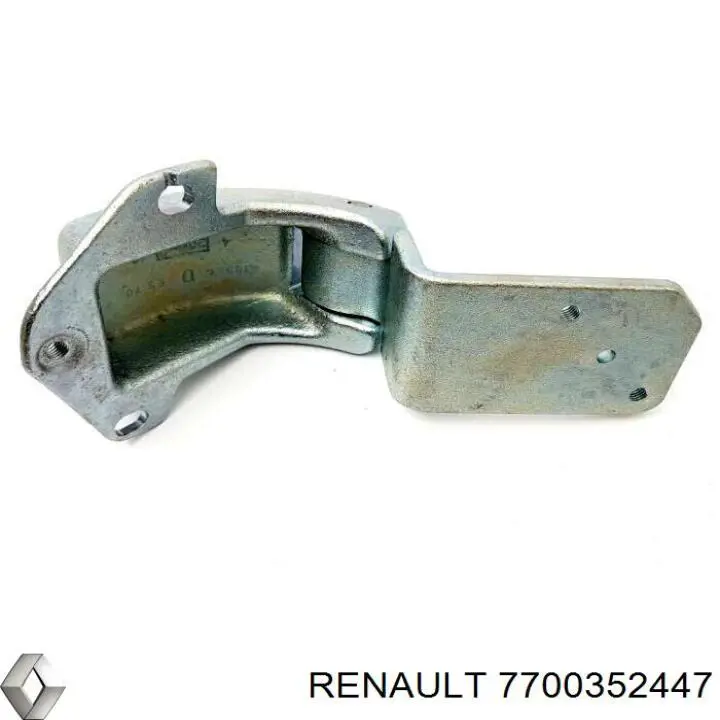 7700351433 Renault (RVI) bisagra de puerta de batientes trasera derecha superior