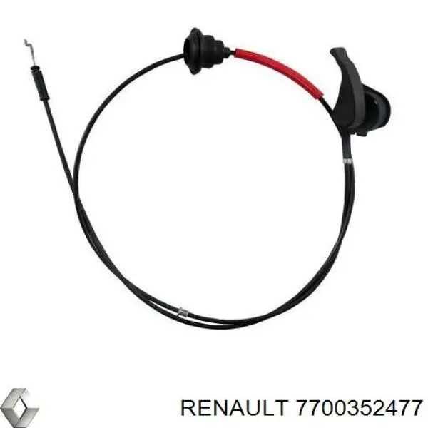 Cable de apertura de capó del motor para Renault Master (JD, ND)