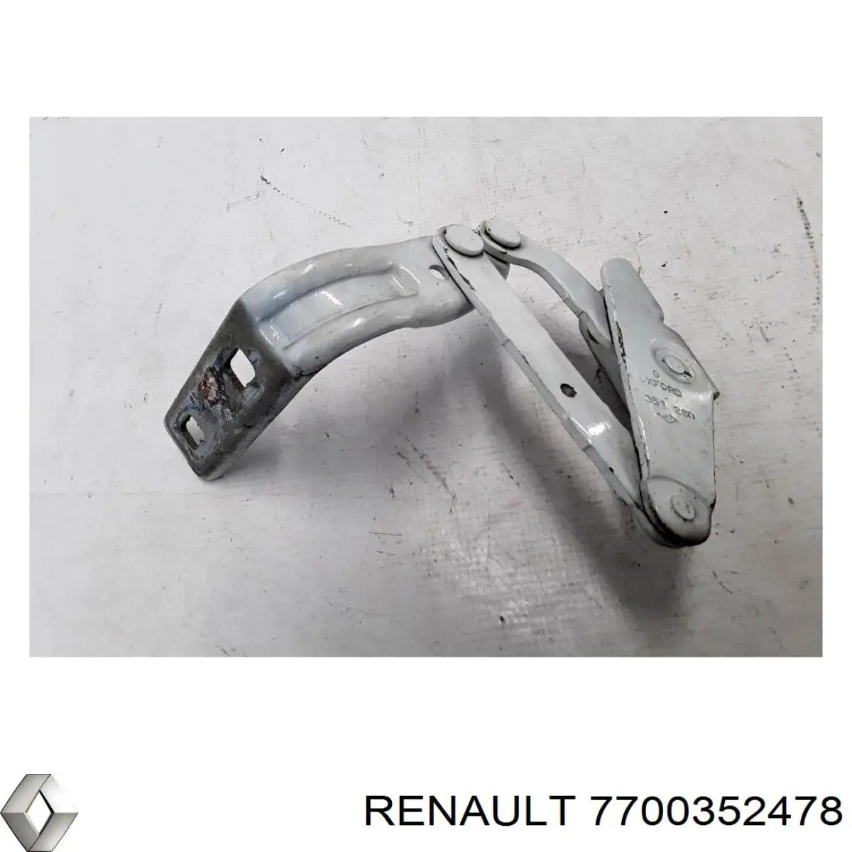 Bisagra de capot izquierda para Renault Master (JD, ND)